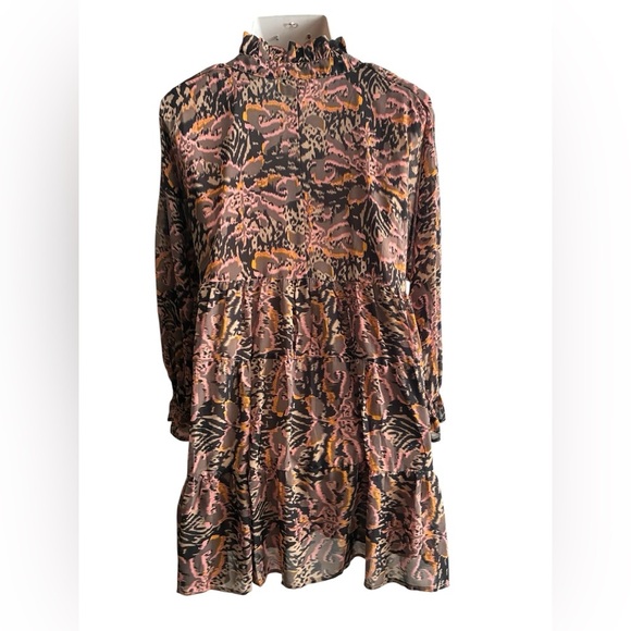 Vici Bohemian Multicolor Multi  Print Mini Dress S - Picture 15 of 15